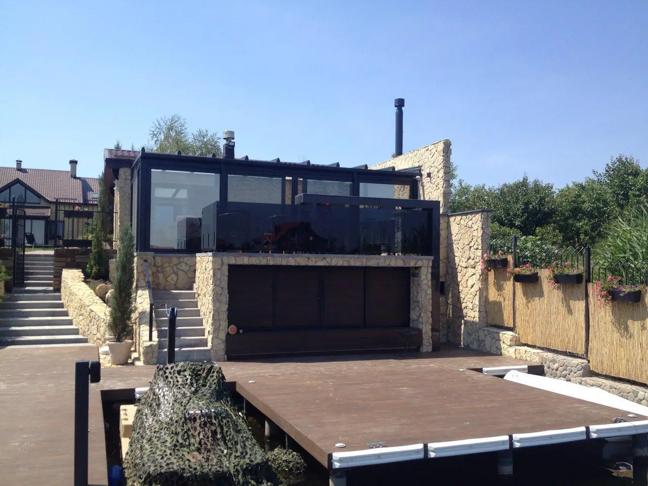 Ограждения для террасы	