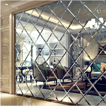 Панно из ромбов с фацетом