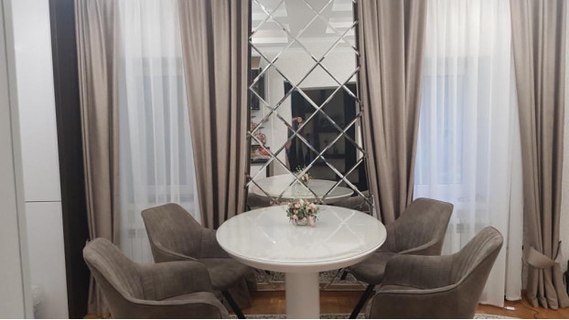 Панно из ромбов с фацетом